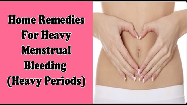 Natural remedies for heavy periods