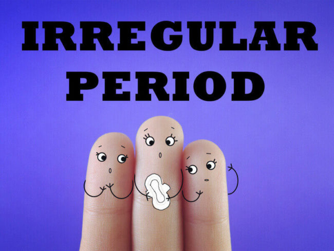 What is irregular periods?