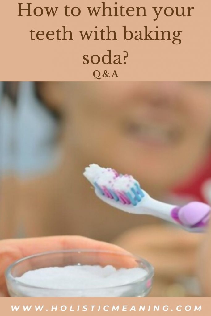 How to whiten your teeth with baking soda?